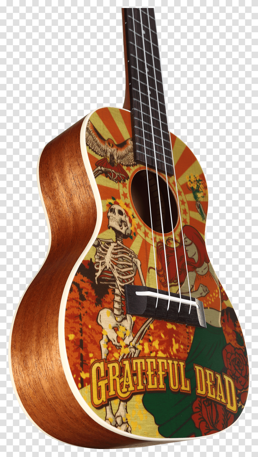 Alvarez Grateful Dead Ukulele, Guitar, Leisure Activities, Musical Instrument, Bass Guitar Transparent Png