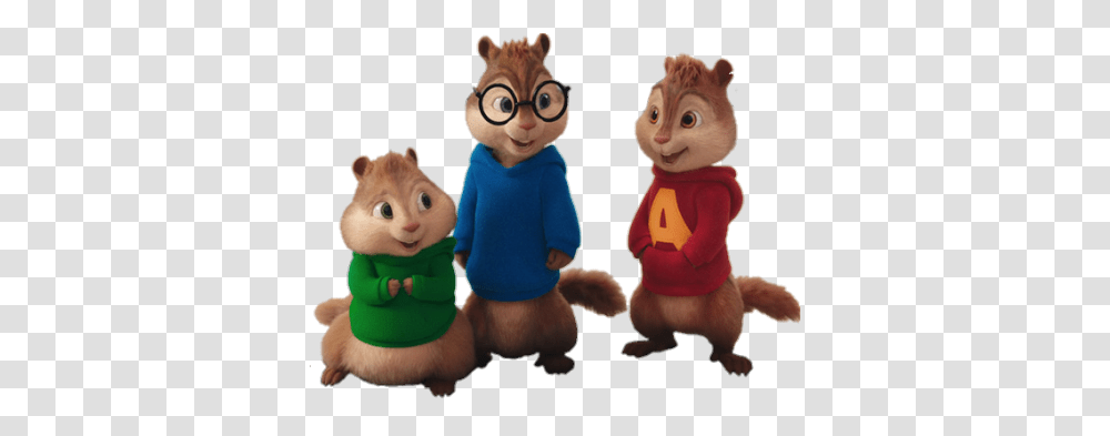Alvin And The Chipmunks And Chipettes, Toy, Plush, Figurine, Doll Transparent Png