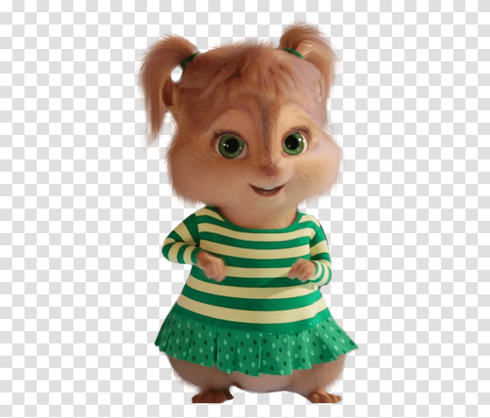 Alvin And The Chipmunks Jeanette, Doll, Toy, Person, Human Transparent Png