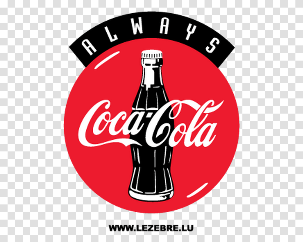 Always Coca Cola Sticker Coca Cola, Coke, Beverage, Drink, Soda Transparent Png