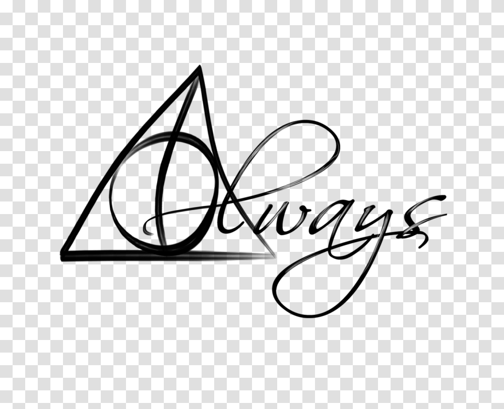 Always Deathly Hallows Harry Potter Hp Gift Ideas Videos, Cross, Silhouette, Stencil Transparent Png