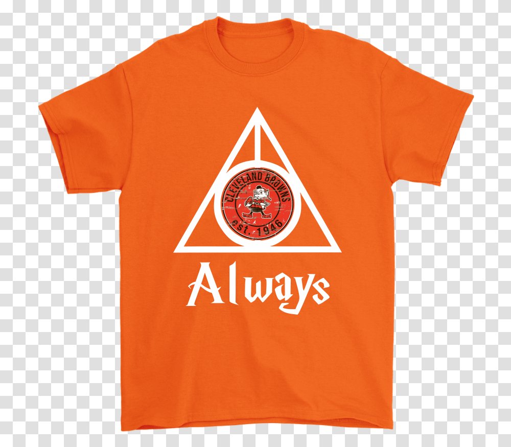 Always Love The Cleveland Browns X Harry Potter Mashup Shirts Chiefs Grinch Shirt, Clothing, Apparel, T-Shirt Transparent Png
