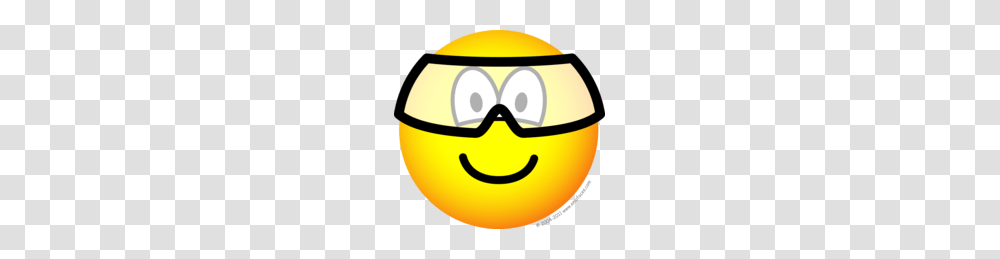 Always Wear Your Safety Goggles O Smiley Faces, Pac Man, Peeps, Helmet Transparent Png