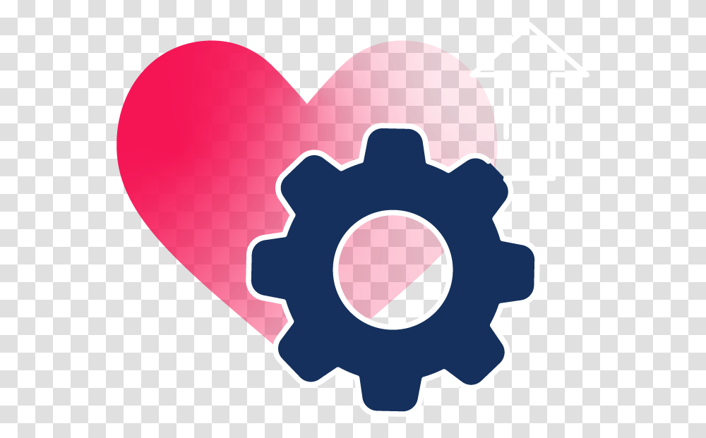 Am Business Strategy For Machine And Tooling Companies Logo Youtube Settings Icon, Heart, Gear, Graphics Transparent Png