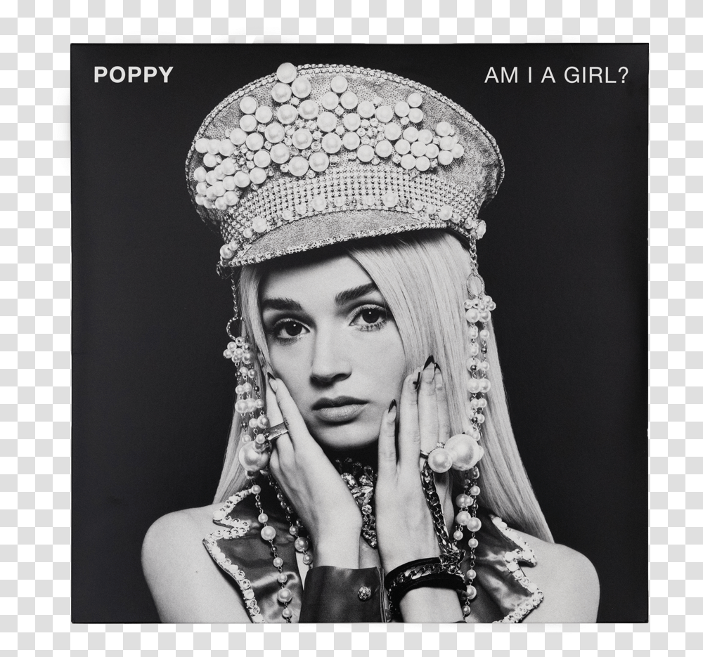 Am I A Girl Poppy Am Ia Girl, Face, Person, Hat Transparent Png
