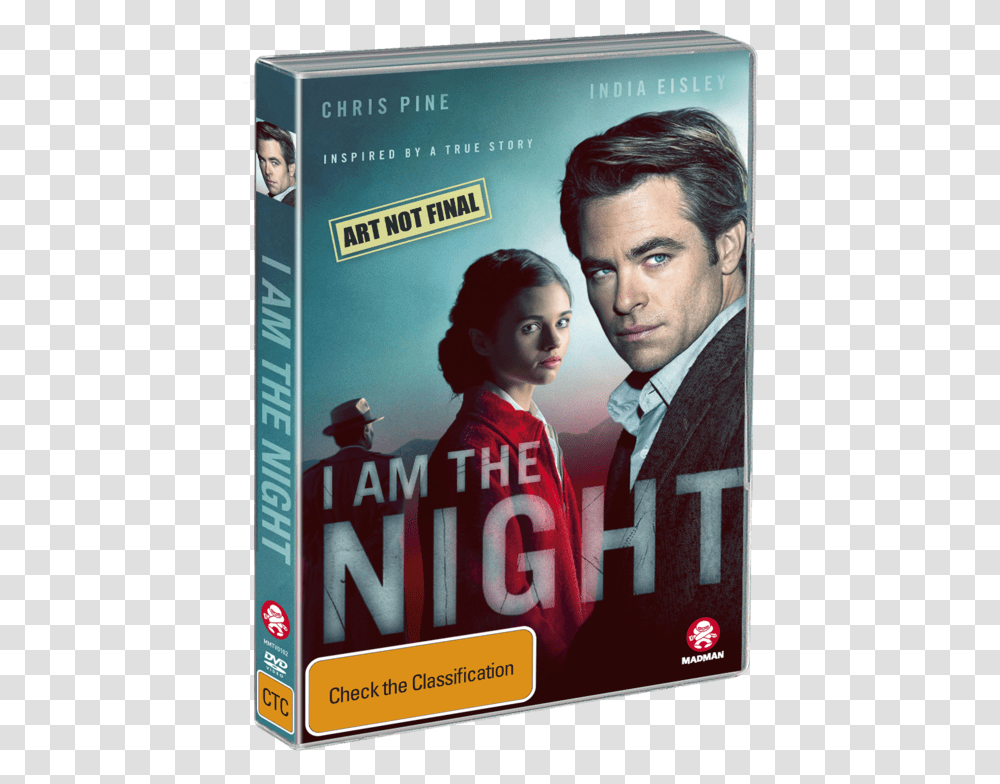 Am The Night Dvd, Poster, Advertisement, Person Transparent Png