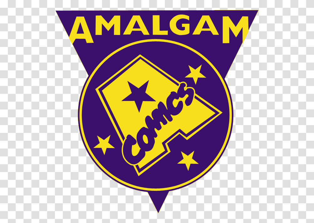 Amalgam Comics, Logo, Label Transparent Png