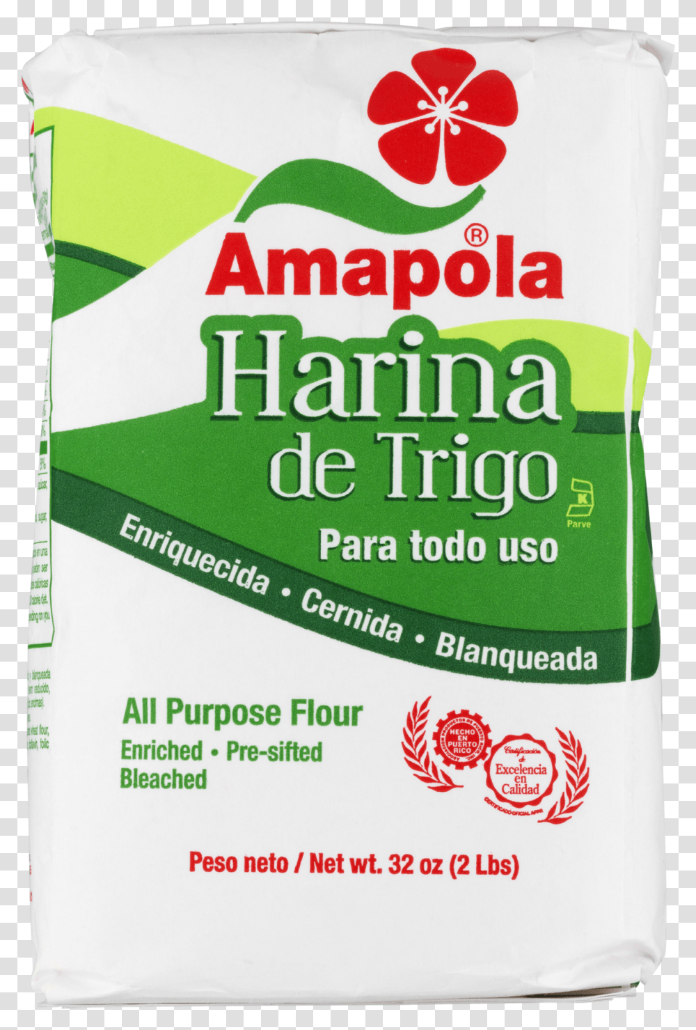 Amapola Harina De Trigo All Purpose Flour Amapola, Plant, Vase, Jar, Pottery Transparent Png