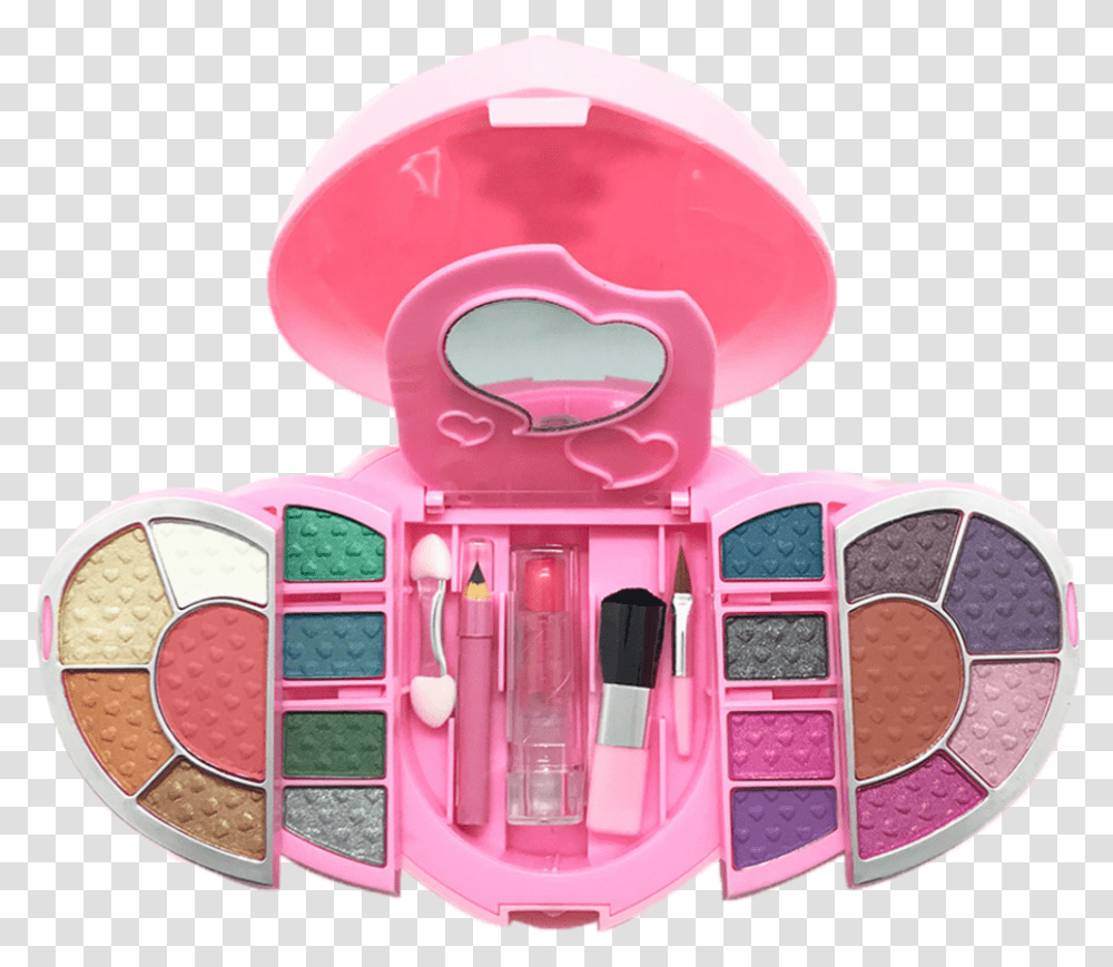 Amara Magical Heart Makeup Kit Amara Make Up Anak, Toy, Robot, Paint Container Transparent Png