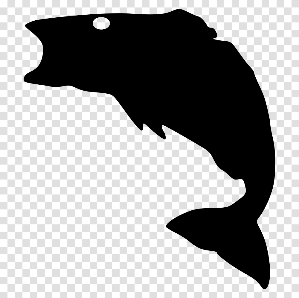 Amazin Tumbler Image Gallery Bass Fish Silhouette Svg, Gray, World Of Warcraft Transparent Png