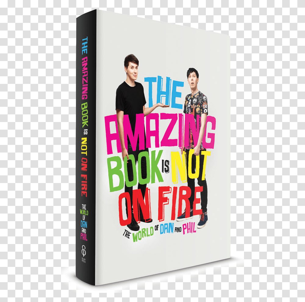 Amazing Book Of Dan And Phil, Person, Human, Advertisement, Poster Transparent Png