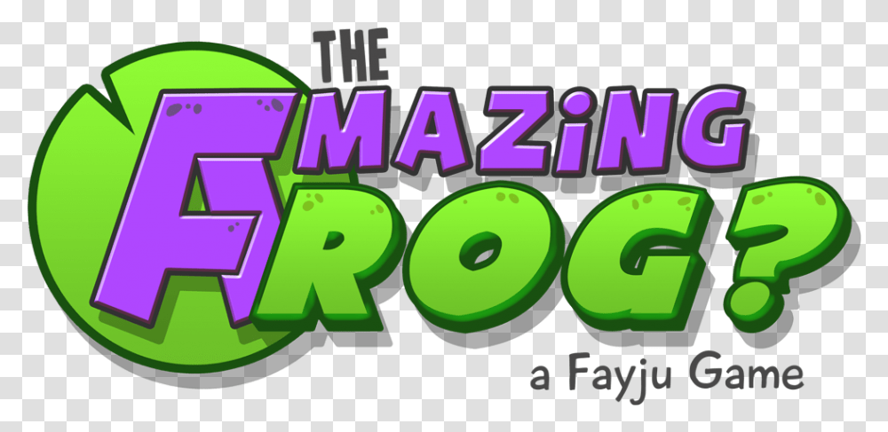 Amazing Frog Fayju Game Amazing Frog Logo, Text, Number, Symbol, Alphabet Transparent Png