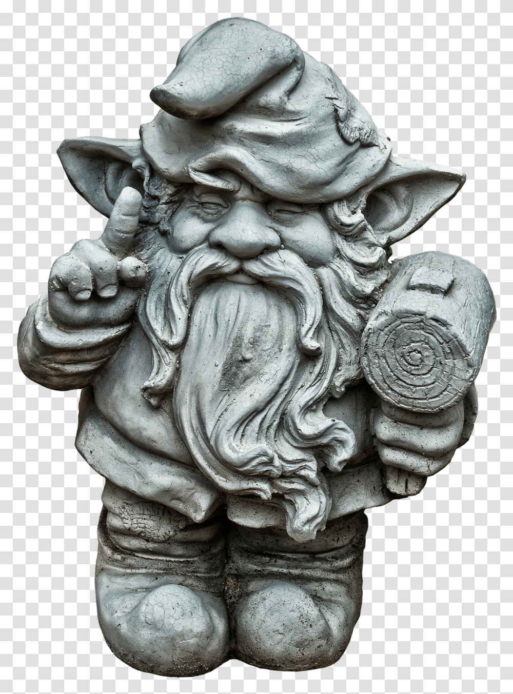 Amazing Gnome Names To Give Your Dungeons And Dragons Character Sculpture, Statue, Art, Ornament, Architecture Transparent Png