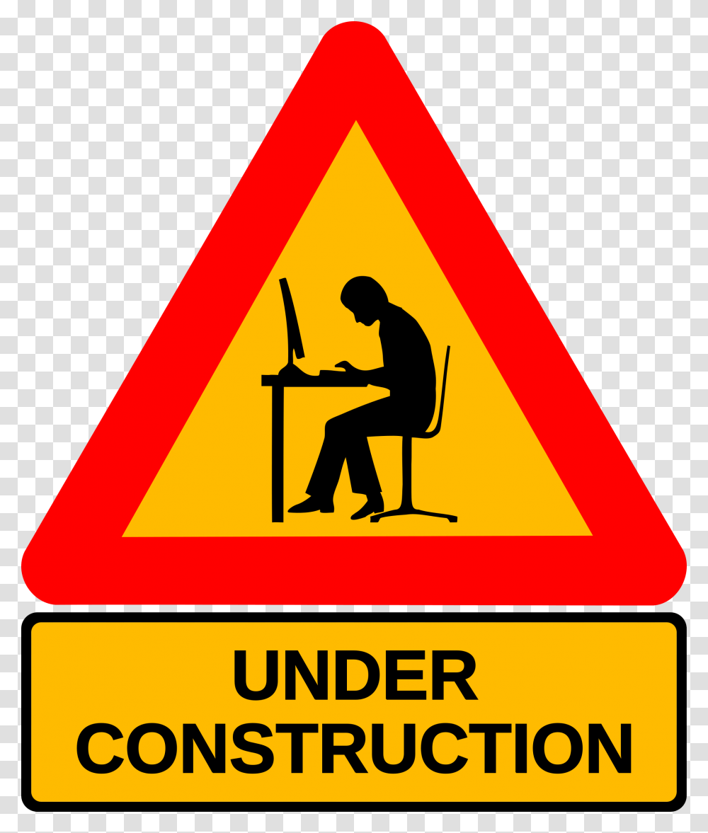 Amazing Website Under Construction Sign Model Max Obj Mtl Model, Person, Human, Road Sign Transparent Png