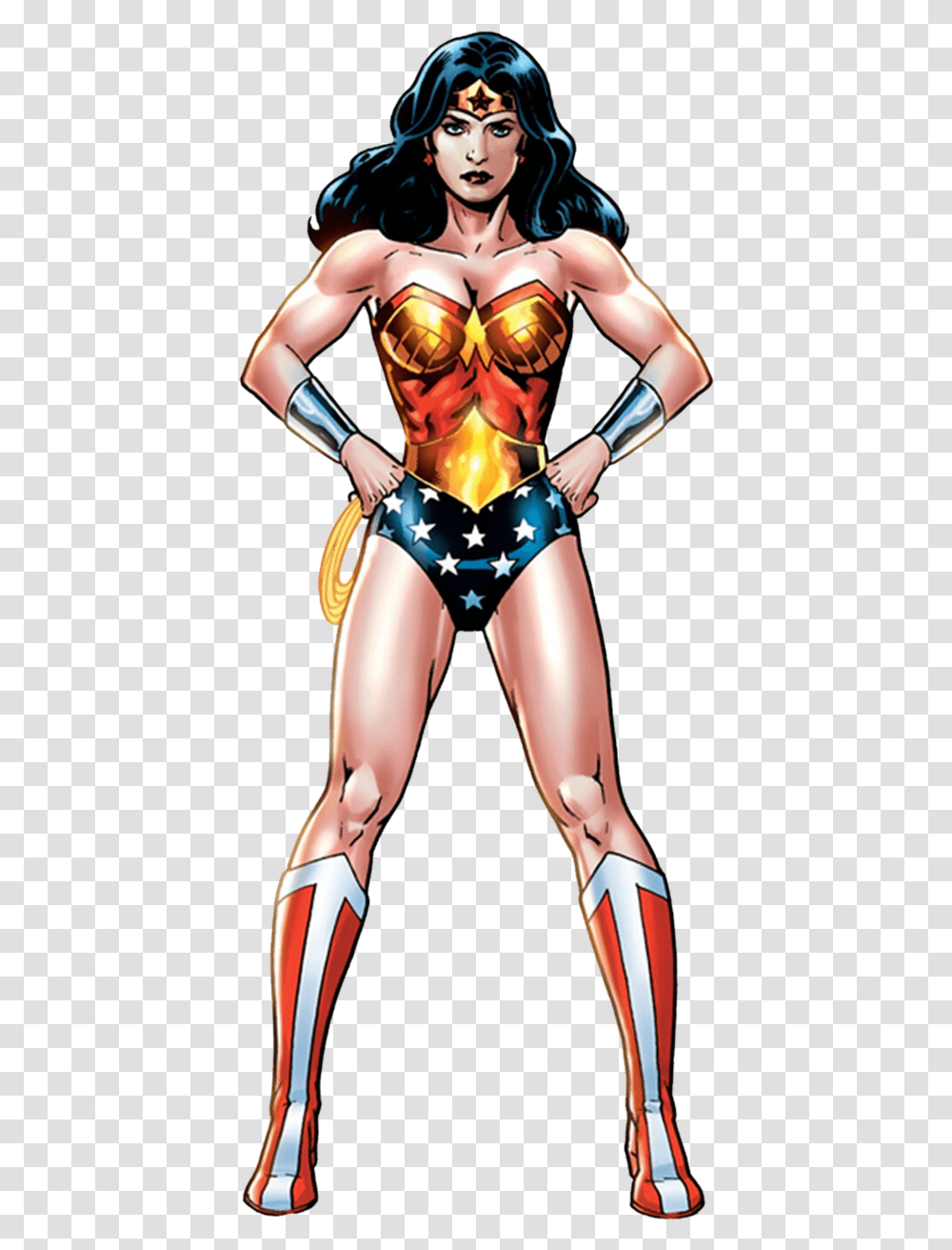 Amazing Wonder Woman New 52 Clipart Illustration Wonder Woman Comic Vector, Costume, Person, Comics, Book Transparent Png