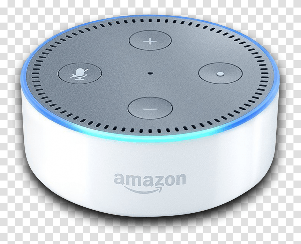 Amazon Alexa Echo Dot Alexa Amazon Dot, Electronics, Cd Player, Disk, Speaker Transparent Png