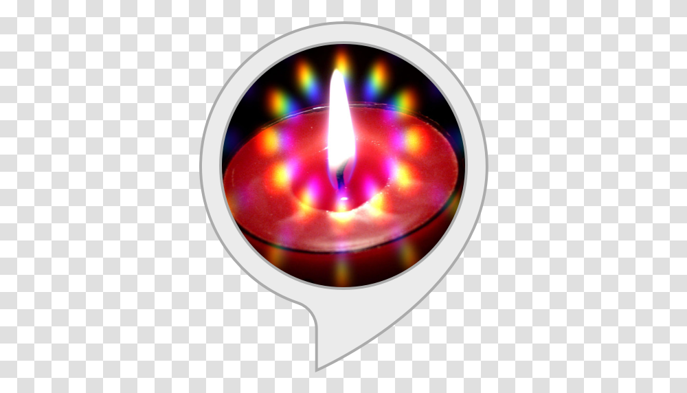 Amazon Alexa Night Light, Candle, Fire, Flame, Diwali Transparent Png