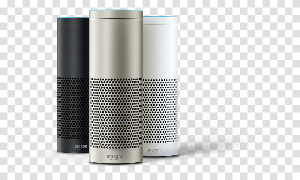 Amazon Alexa Picture Mobile Phone, Cylinder, Electronics, Speaker, Audio Speaker Transparent Png