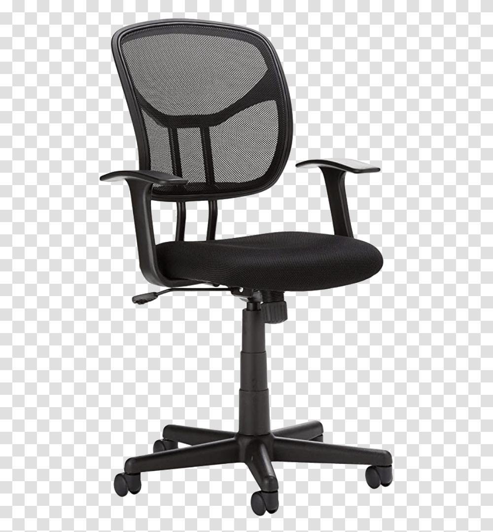 Amazon Basic Office Chair, Furniture, Armchair Transparent Png
