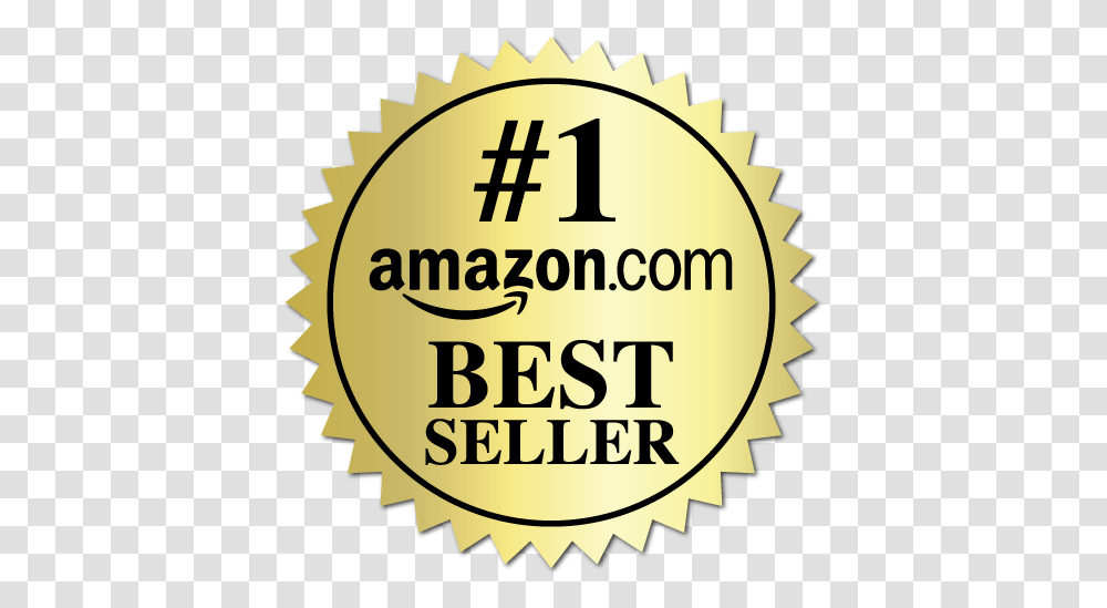 Amazon Best Seller Book Award Gold Best Seller Book Awards, Poster, Advertisement, Label, Text Transparent Png