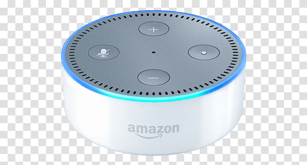 Amazon Echo Dot 2nd Generation, Electronics, Cd Player, Disk, Aluminium Transparent Png