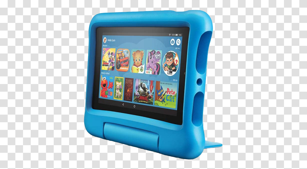 Amazon Fire Hd 10 Kids Edition Vs 7 Fire Hd 8 Kids Edition Amazon, Cushion, Tablet Computer, Electronics, Mobile Phone Transparent Png