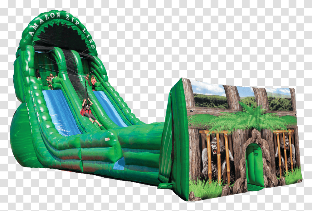 Amazon Inflatable Zipline Inflatable Zip Line, Slide, Toy Transparent Png