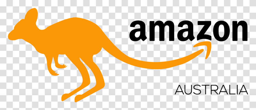 Amazon Logo Background Amazon Australia Logo, Mammal, Animal, Wildlife, Kangaroo Transparent Png
