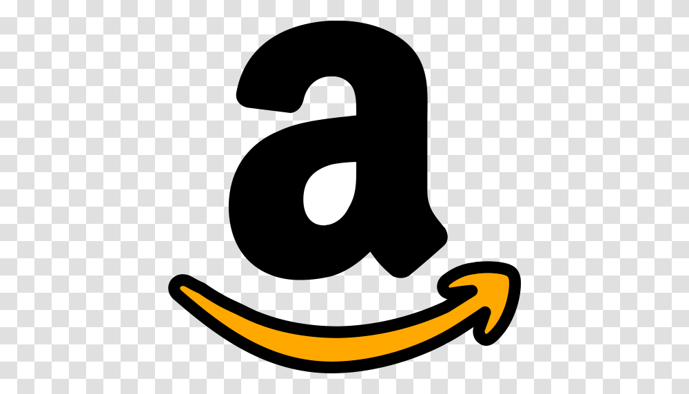 Amazon, Logo, Moon, Outer Space, Night Transparent Png
