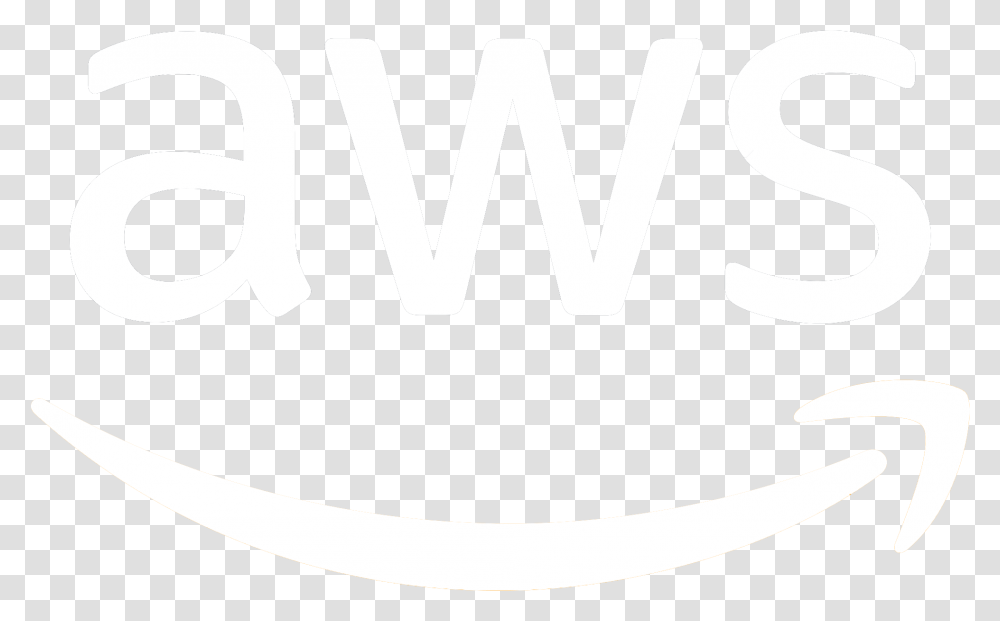 Amazon Logo White Aws Logo Background, Label, Dish, Meal Transparent Png