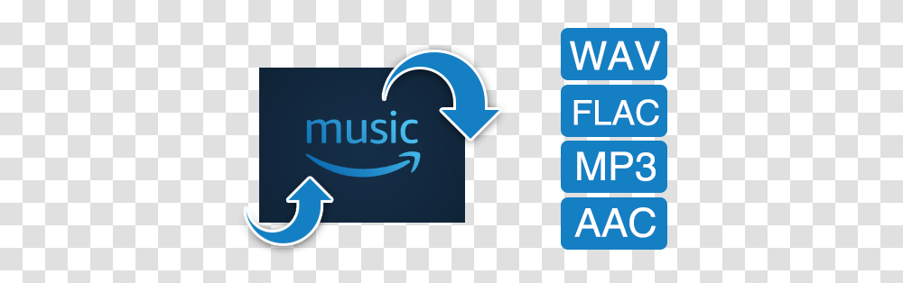 Amazon Music To Mp3 Aac Wav Flac Graphic Design, Symbol, Logo, Trademark, Text Transparent Png