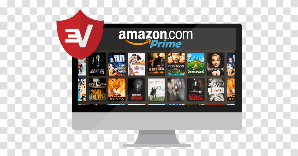 Amazon Prime Video With A Vpn Amazon Prime Video Film, Person, Screen, Electronics, Monitor Transparent Png