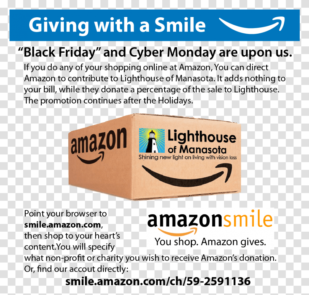 Amazon Smile, Label, Cardboard, Box Transparent Png