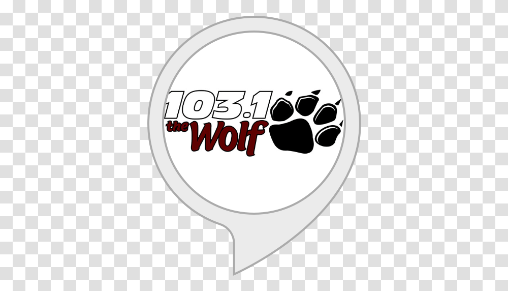Amazoncom 1031 The Wolf Alexa Skills Circle, Label, Text, Logo, Symbol Transparent Png