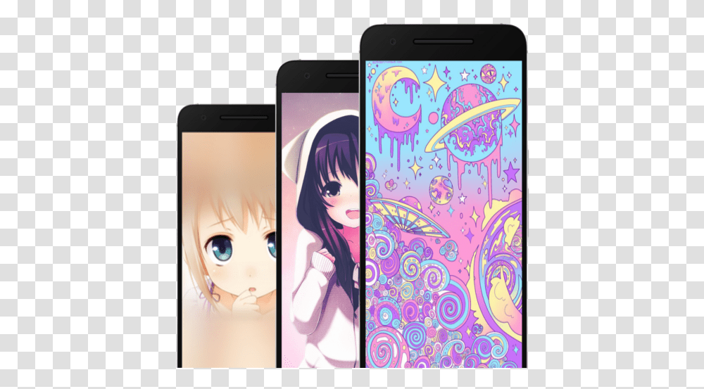 Amazoncom 4k Kawaii Wallpapers Appstore For Android Kawaii Backgrounds, Mobile Phone, Electronics, Cell Phone, Person Transparent Png