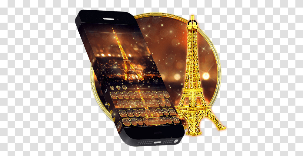 Amazoncom Auric Radiant Paris Glimmer Keyboard Appstore Iphone, Lamp, Tower, Architecture, Building Transparent Png