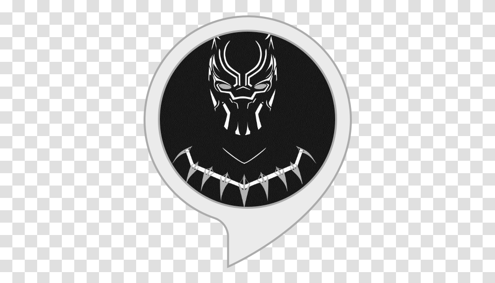 Amazoncom Black Panther Trivia Alexa Skills Marvel Black Panther Vector, Stencil, Symbol, Emblem, Logo Transparent Png