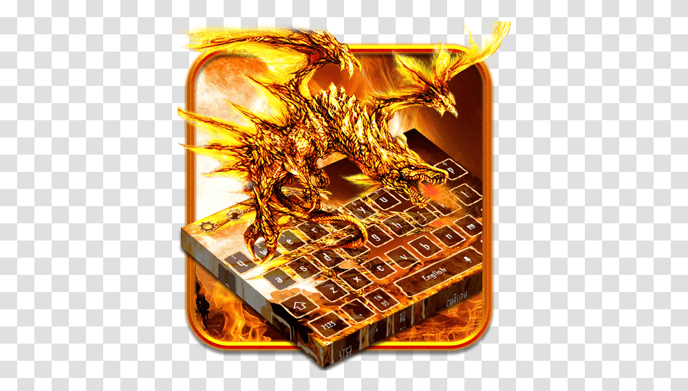 Amazoncom Bloody Fire Dragon Keyboard Theme Appstore For Illustration, Bonfire, Flame, Arcade Game Machine, Nature Transparent Png