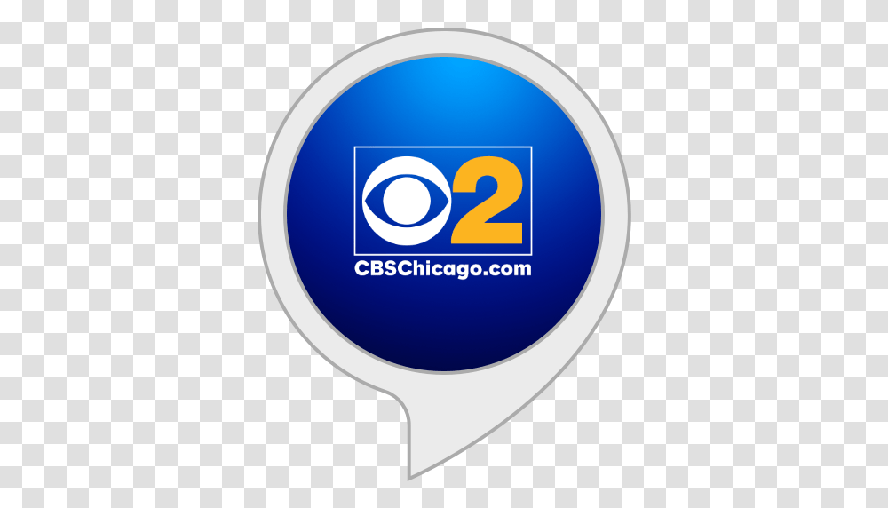 Amazoncom Cbs 2 News Chicago Alexa Skills Vertical, Label, Text, Logo, Symbol Transparent Png
