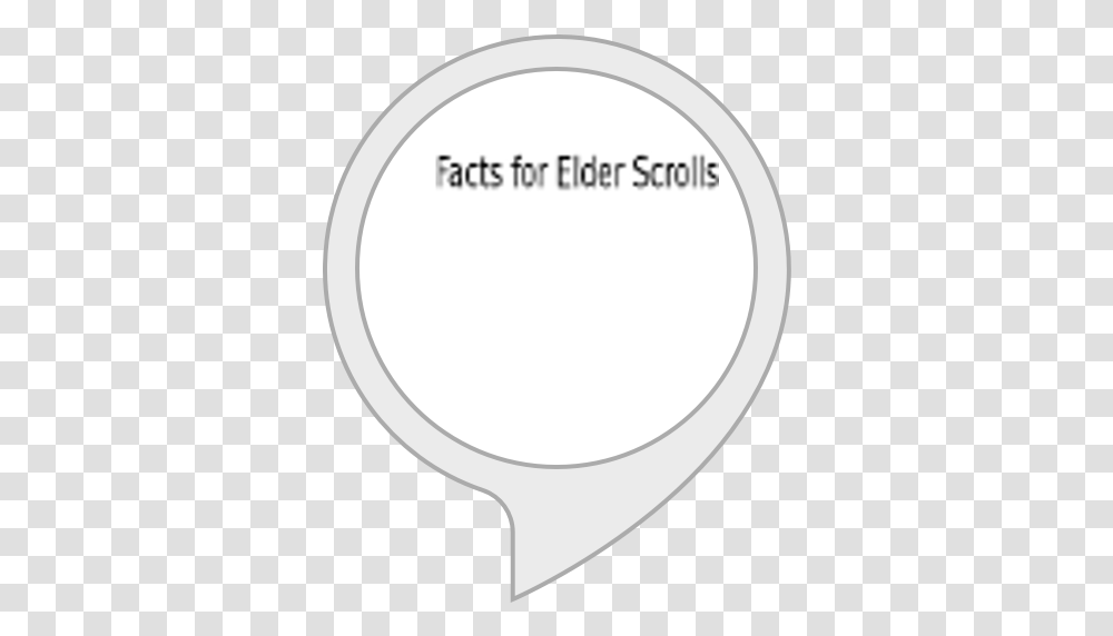 Amazoncom Facts For Elder Scrolls Alexa Skills Circle, Label, Text, Plectrum, Symbol Transparent Png