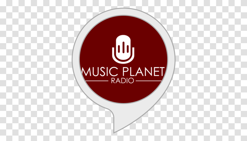 Amazoncom Music Planet Radio Daily Rock Flash Alexa Skills Circle, Label, Text, Ketchup, Food Transparent Png