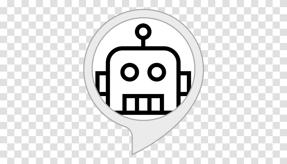 Amazoncom Quote Bot Alexa Skills Robot Icon, Label, Text, Symbol, Sticker Transparent Png
