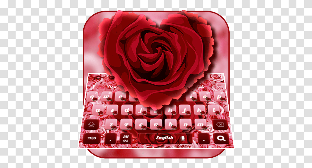 Amazoncom Red Rose Heart Keyboard Theme Appstore For Android Hybrid Tea Rose, Computer, Electronics, Computer Hardware, Flower Transparent Png