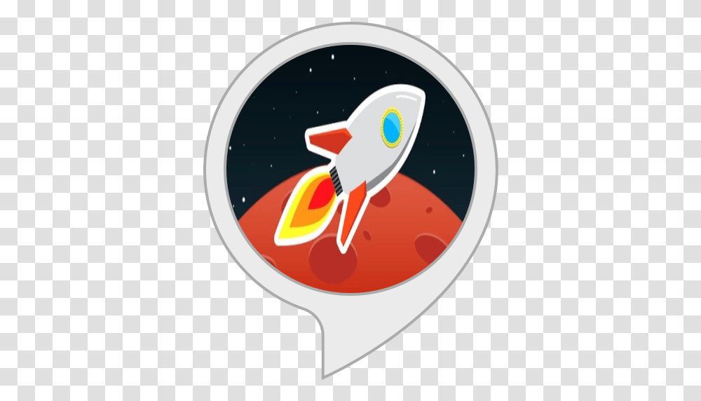 Amazoncom Rocket Launcher Alexa Skills Outer Space, Logo, Symbol, Label, Text Transparent Png