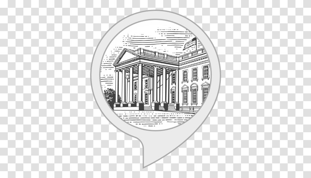 Amazoncom White House History Guide Alexa Skills Circle, Coin, Money, Building, Logo Transparent Png