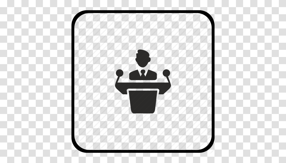 Ambassador Government Man Person Speaker Icon, Crowd, Audience, Performer, Ceiling Fan Transparent Png