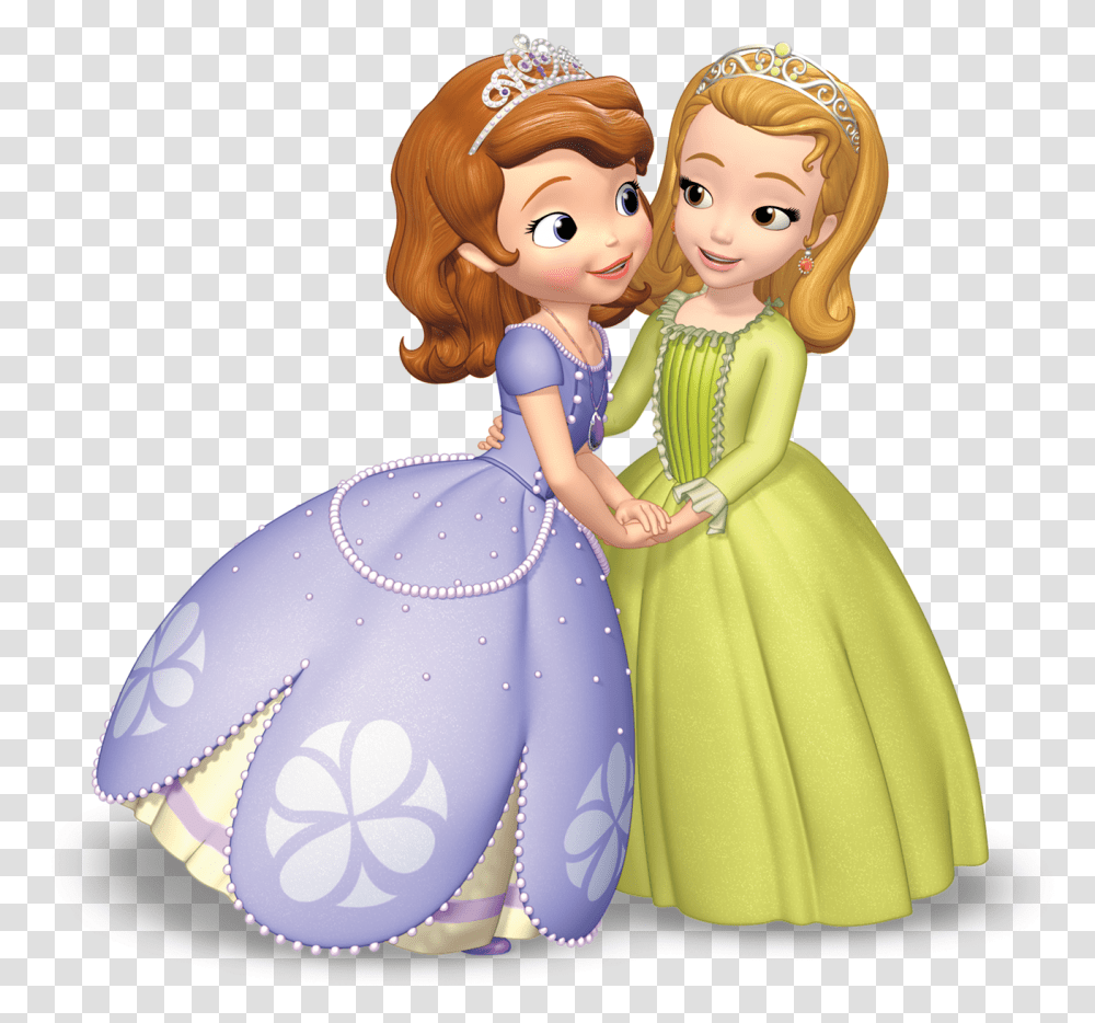 Amber And Sofia, Doll, Toy, Figurine, Person Transparent Png