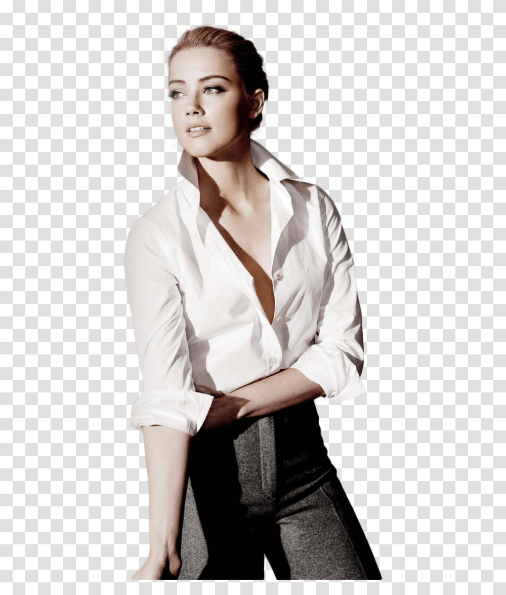 Amber Heard Business Suit, Apparel, Shirt, Person Transparent Png