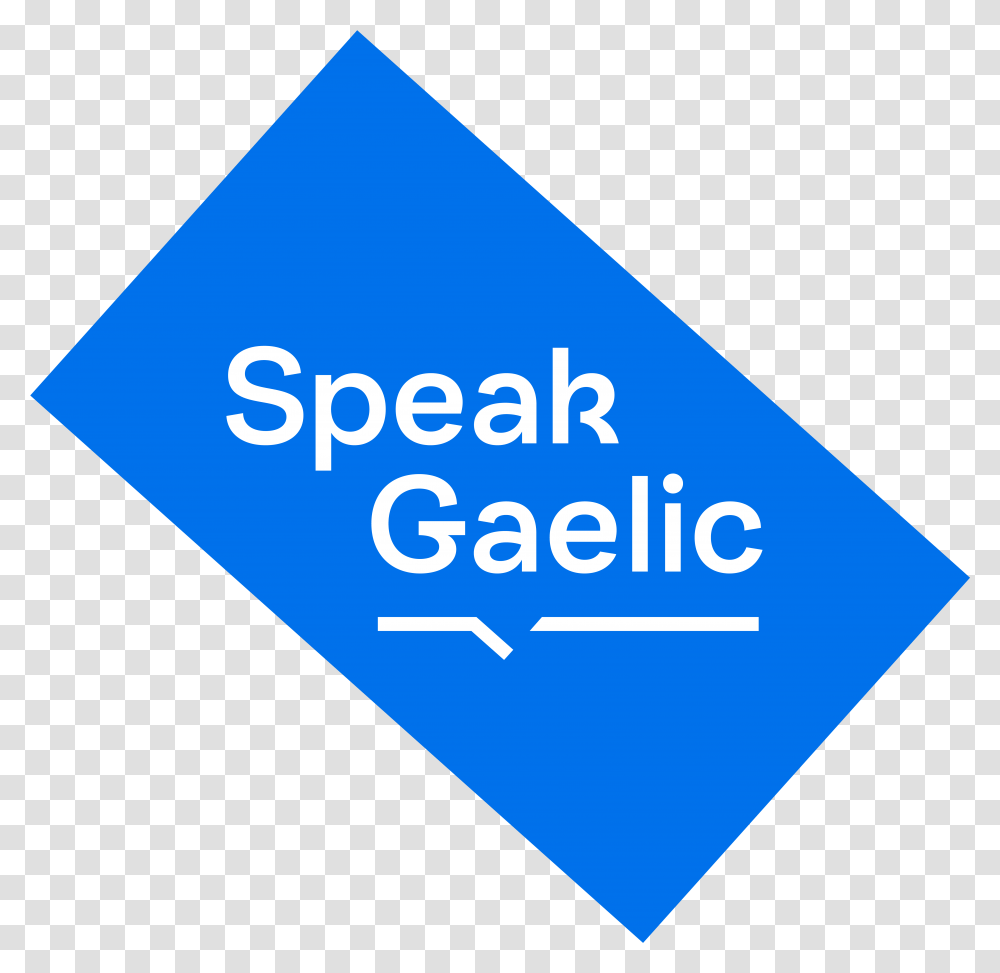 Ambitious New Project To Support Gaelic Learning Mg Alba Vertical, Triangle, Business Card, Paper, Text Transparent Png