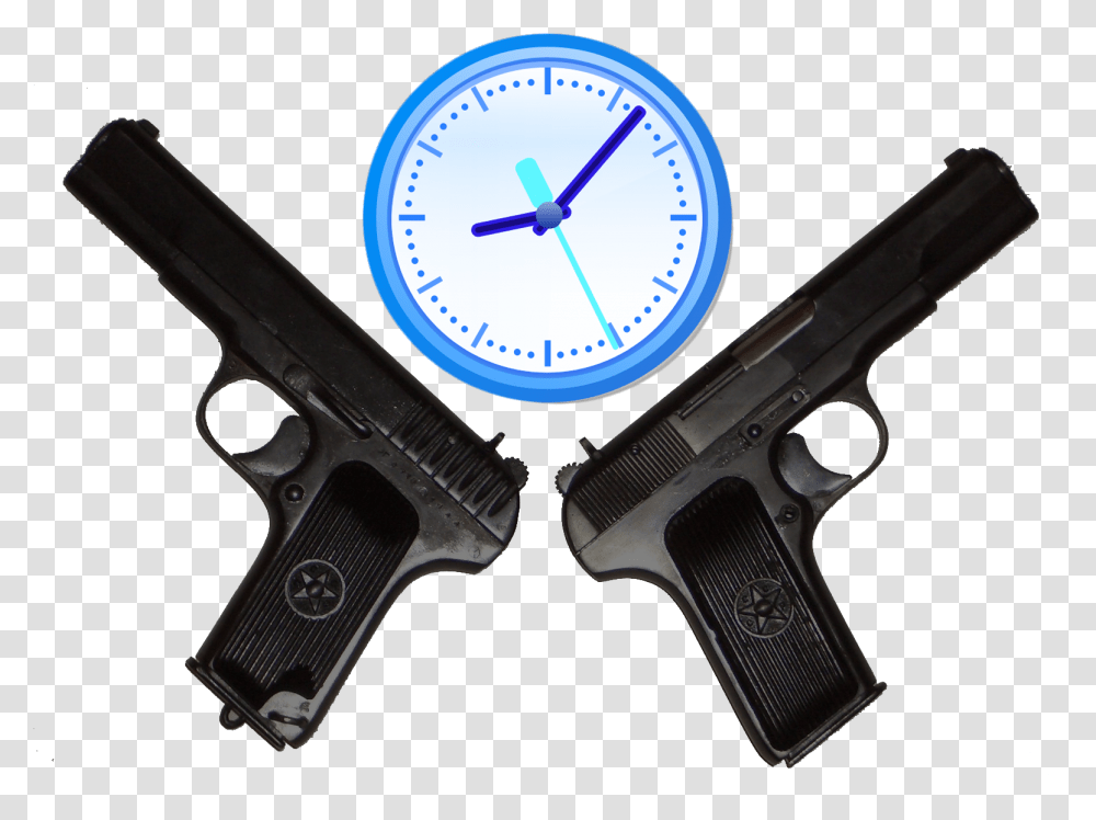 Ambox Currentevent Warfare Blue Clock Clip Art, Clock Tower, Architecture, Building, Gun Transparent Png
